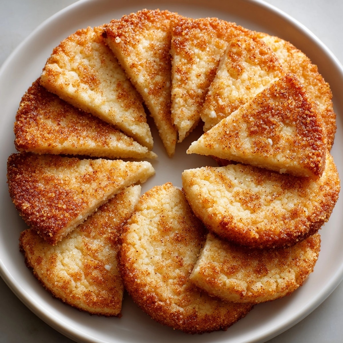 Homemade Cinnamon Sugar Pie Crust Cookies served with vanilla ice cream for a classic American dessert.