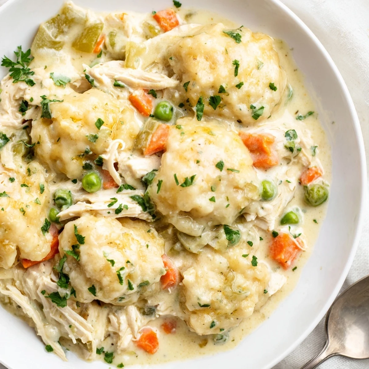Chicken Dumplings Casserole Bake