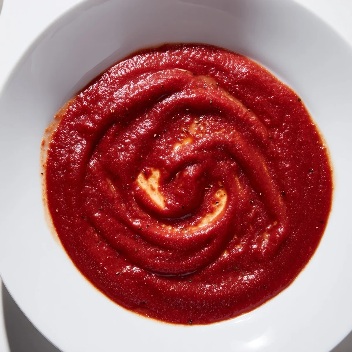 This Instant Creamy Marinara Hack features a glossy, rich red sauce, perfect for a quick and simple Italian dinner.