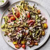 Freshly assembled Desert Cactus Tacos with vibrant nopales, avocado, and salsa, perfect for a fiesta.