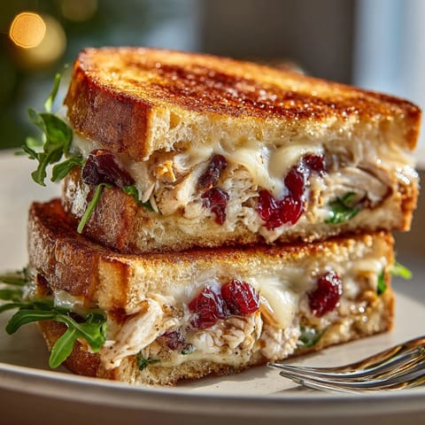 Warm, buttery 15-Minute Cherry Chipotle Turkey Melt Pockets, ready for a quick and satisfying weeknight meal.