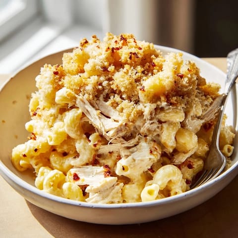 Classic Mac Cheese BBQ Chicken