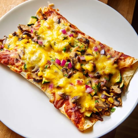 Farmers Market Vegetarian Enchiladas