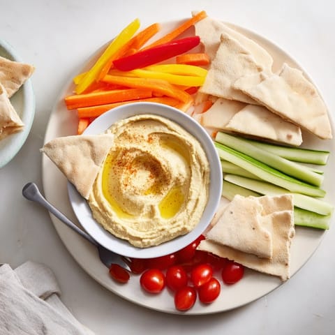 DIY Hummus Homemade Pita