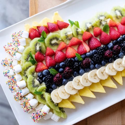 Happy Birthday Cake Slice Fruit