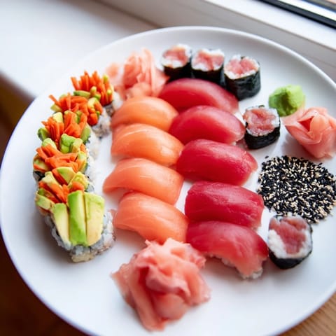 Sail Away Boat-Shaped Sushi