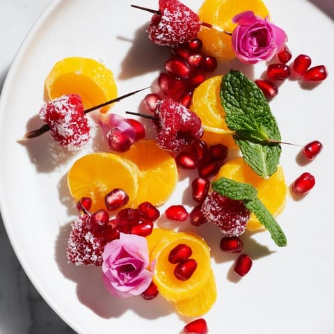 A close-up of beautifully arranged Baisers de Minuit, sparkling with edible glitter and dark chocolate shavings.