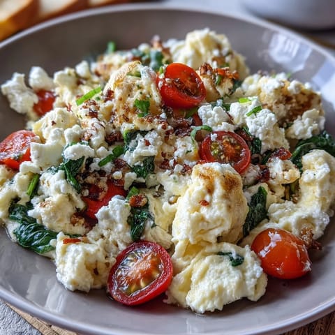 Cottage Cheese Egg Scramble