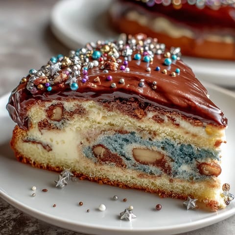 Galaxy Graduation Cake Stars