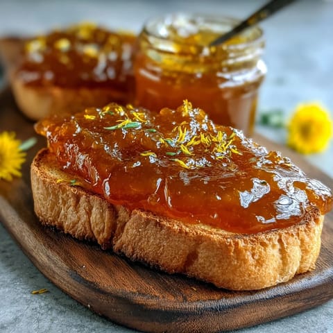 Dandelion Floral Honey Jelly #683