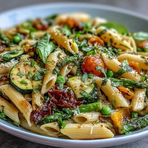 Spring Pasta Primavera Veggies #681