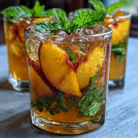 Mango Peach Sparkling Tea #679