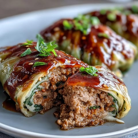 Korean Cabbage Rolls