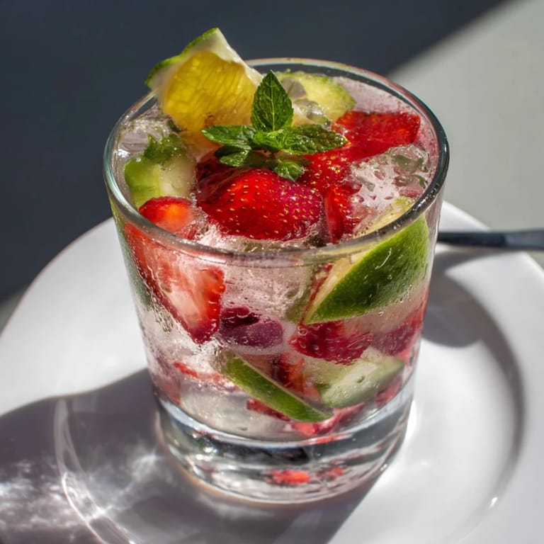 Crisp cucumber and fresh herbs elevate these hydrating water-based mocktails beautifully.