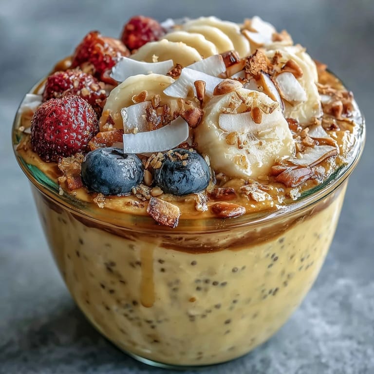 Spooning up the bright yellow Vegan Golden Milk Overnight Oats with turmeric and ginger, a perfect energizing breakfast.