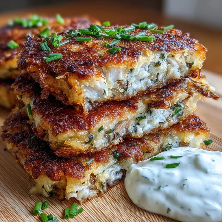 Delicious crispy mackerel potato cakes, a savory delight for any meal occasion.